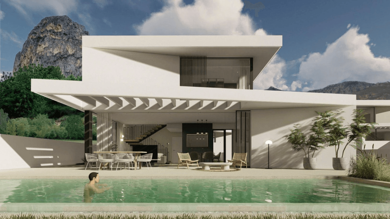 Villa avec vue sur la mer, Polop
