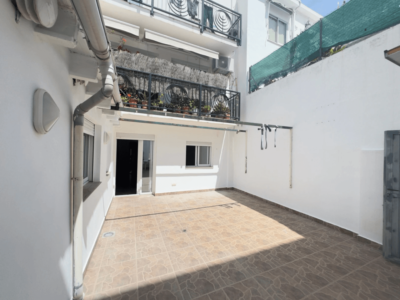 Piso en planta baja con terraza privada en centro de Orba